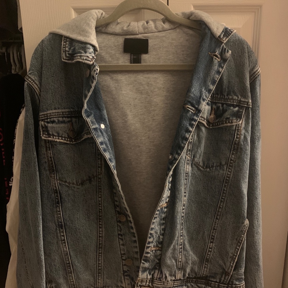 Jean Jacket with Hood